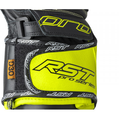 Gants RST Pro Series GP D3O - noir/jaune fluo