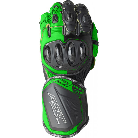 Gants RST Pro Series GP D3O - noir/vert fluo