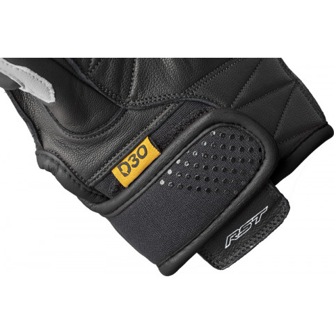 Gants RST Freestyle 3 D3O - noir/blanc