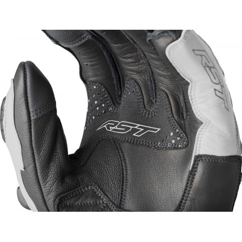 Gants RST Freestyle 3 D3O - noir/blanc