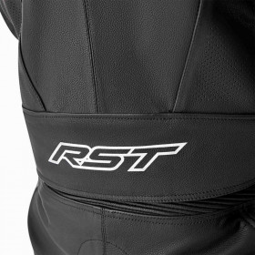 Veste RST Tractech Evo D3O cuir - noir/bleu