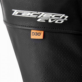 Veste RST Tractech Evo D3O cuir - noir/bleu