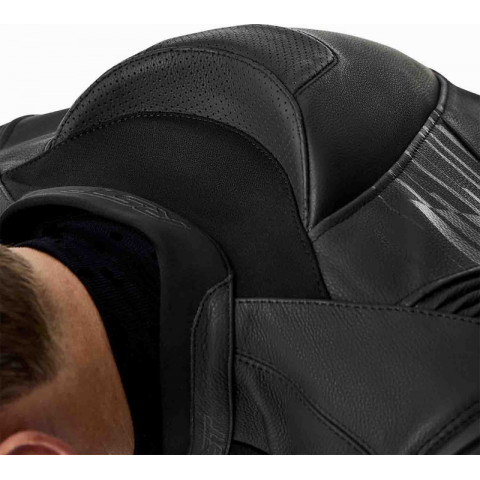 Veste RST Tractech Evo D3O cuir - noir