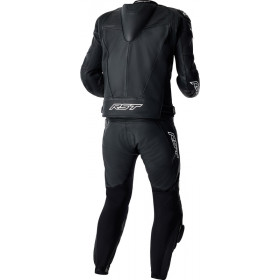 Veste RST Tractech Evo D3O cuir - noir/blanc