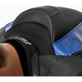 Veste RST Tractech Evo D3O cuir - noir/bleu