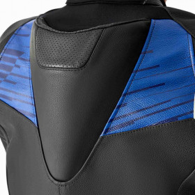Veste RST Tractech Evo D3O cuir - noir/bleu