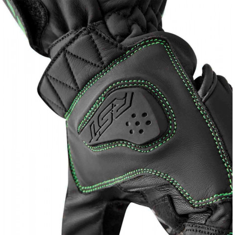 Gants RST S1 - noir/vert fluo