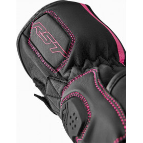 Gants RST S1 femme - noir/rose