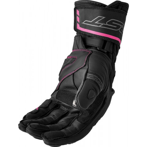 Gants RST S1 femme - noir/rose