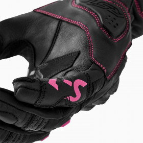 Gants RST S1 femme - noir/rose