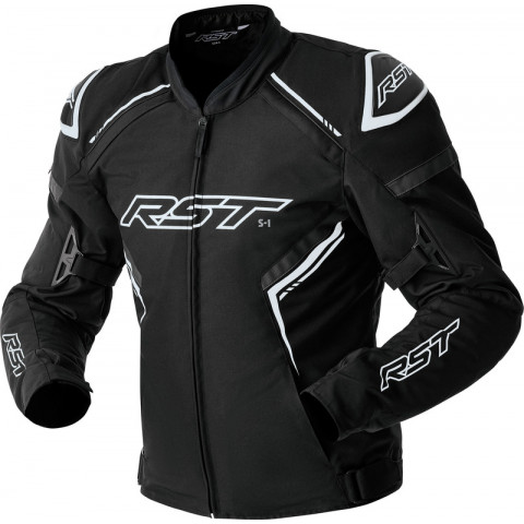 Veste RST S1 D3O Textile  - noir/blanc