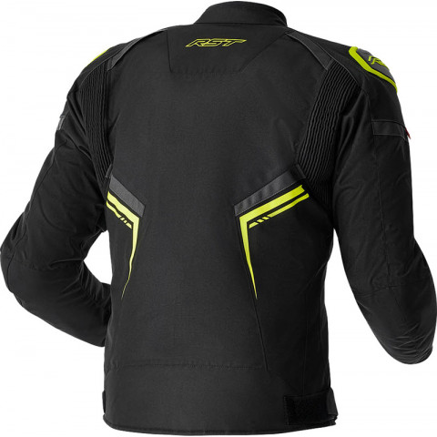 Veste RST S1 D3O Textile  - noir/jaune fluo