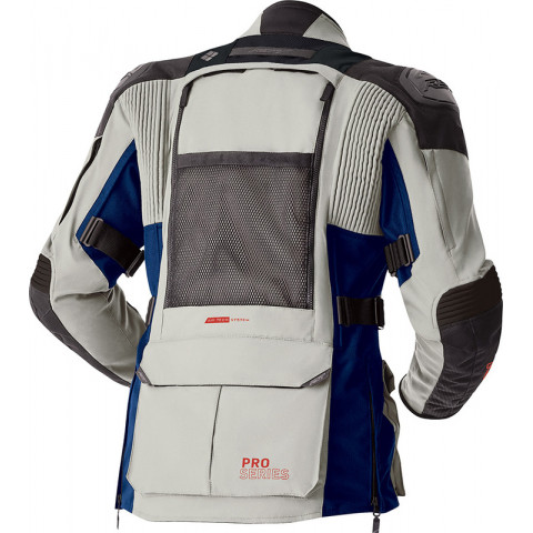 Veste femme RST Pro Series Adventure D3O - argent/bleu