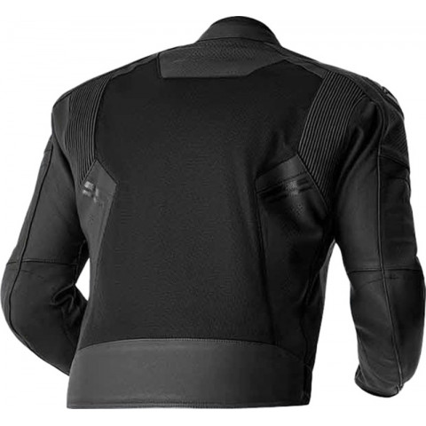 Veste RST S1 Mesh D3O cuir - noir