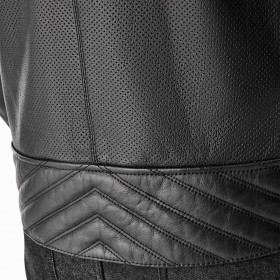 Veste RST Roadster Air D3O cuir - noir