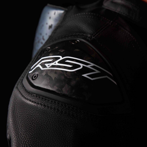 Veste RST Pro Series Supersport-K D3O cuir - noir/gris