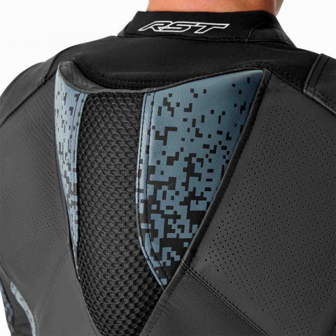 Veste RST Pro Series Supersport-K D3O cuir - noir/gris