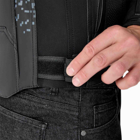 Veste RST Pro Series Supersport-K D3O cuir - noir/gris