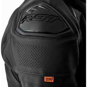 Veste RST S1 D3O cuir - noir