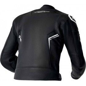Veste RST S1 D3O cuir - noir/blanc