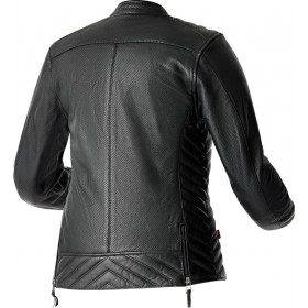 Veste femme RST Roadster Air D3O cuir - noir