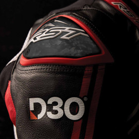 Combinaison RST Race Dept V4.2 D3O Airbag - noir/rouge/blanc