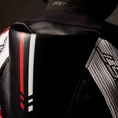 Combinaison RST Race Dept V4.2 D3O Airbag - noir/rouge/blanc