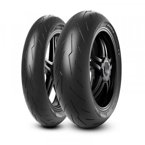 Pneu METZELER DIABLO ROSSO IV (F) (D) 120/70 ZR 17 M/C (58W) TL