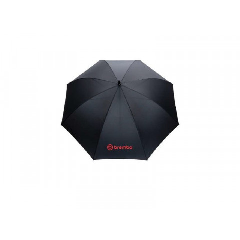 Parapluie BREMBO noir avec logo rouge