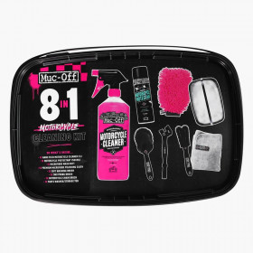 Kit de nettoyage moto MUC-OFF 8 en 1