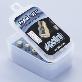 Polini main jets pack. 10 jets for Mikuni carburetor, 130/175 (380.0003)