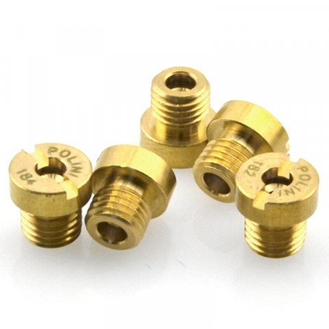 Bag of 5 jets Polini Dell'Orto 6 mm. 114