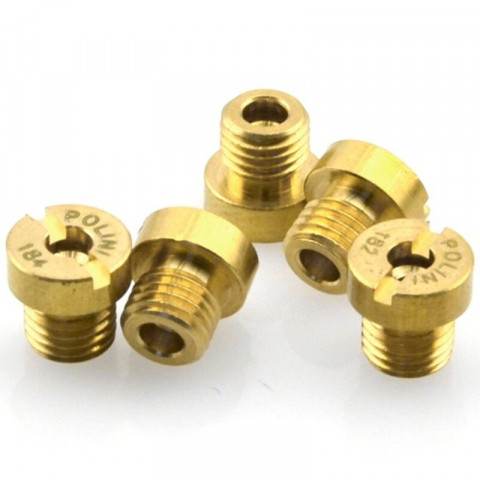 Bag of 5 jets Polini Dell'Orto 6 mm. 104