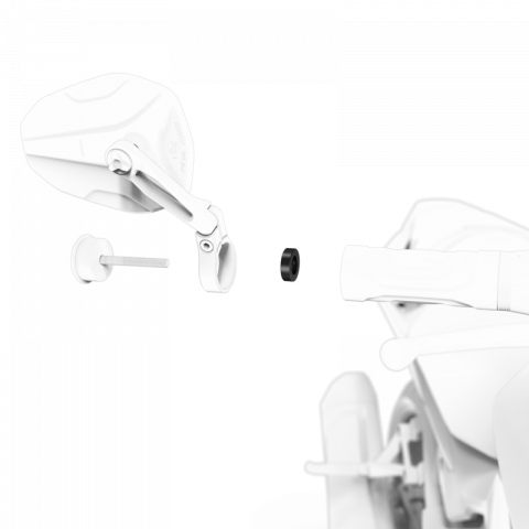 Adaptateurs de guidon HIGHSIDER pro pour Yamaha - la paire