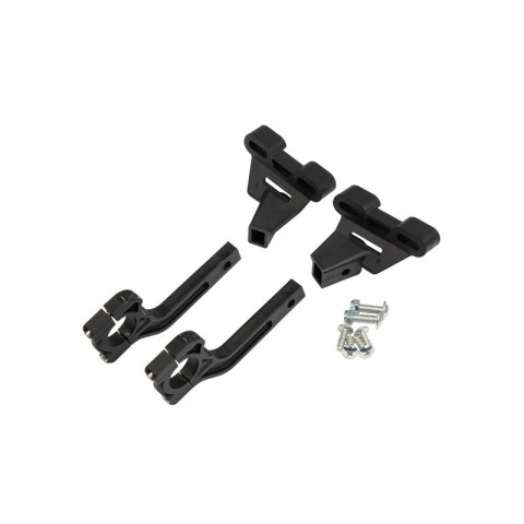 Kit de montage de protège-mains UFO sur leviers - noir