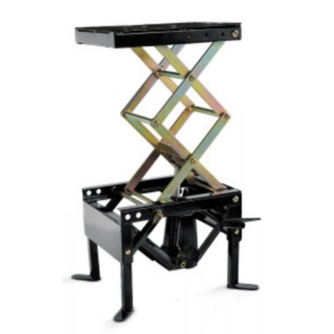 Lève-moto hydraulique VECTOR noir (roues non incluses)