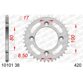 Couronne AFAM alu standard - 420