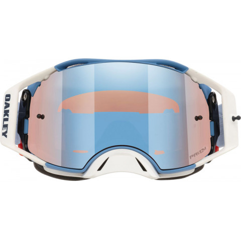 Masque OAKLEY Airbrake MX - Sexton Matte White écran Prizm Sapphire