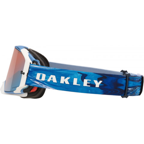 Masque OAKLEY Airbrake MX - Sexton Matte White écran Prizm Sapphire