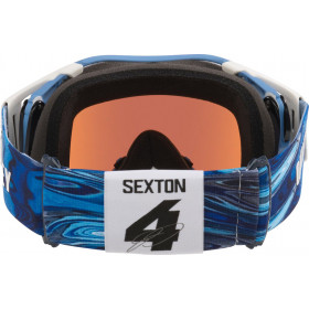 Masque OAKLEY Airbrake MX - Sexton Matte White écran Prizm Sapphire
