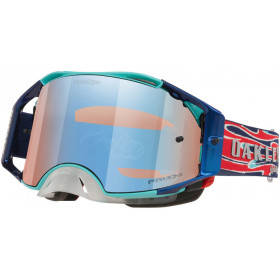 Masque OAKLEY Airbrake MX - TLD bleu écran Prizm Sapphire
