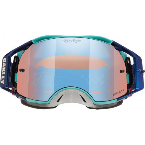 Masque OAKLEY Airbrake MX - TLD bleu écran Prizm Sapphire