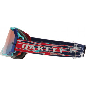 Masque OAKLEY Airbrake MX - TLD bleu écran Prizm Sapphire