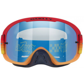 Masque OAKLEY O-Frame 2.0 Pro MX - TLD rouge/orange écran Black Ice Iridium