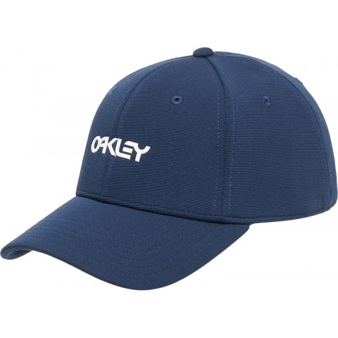 Casquette OAKLEY Stretch Metallic - Abyss/blanc