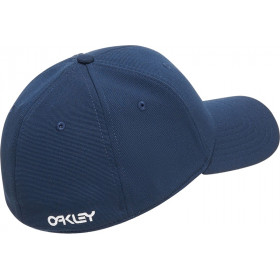 Casquette OAKLEY Stretch Metallic - Abyss/blanc