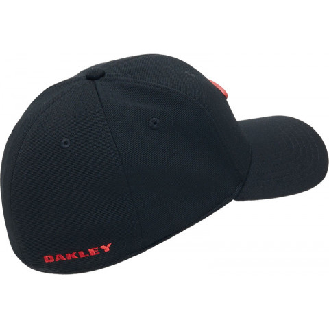Casquette OAKLEY Tincan - Pitch Black/Flame Red