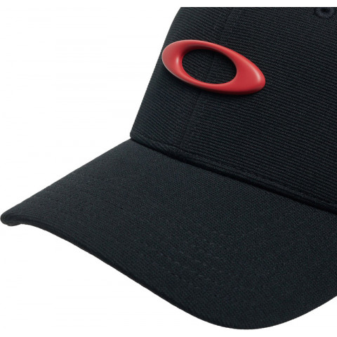 Casquette OAKLEY Tincan - Pitch Black/Flame Red