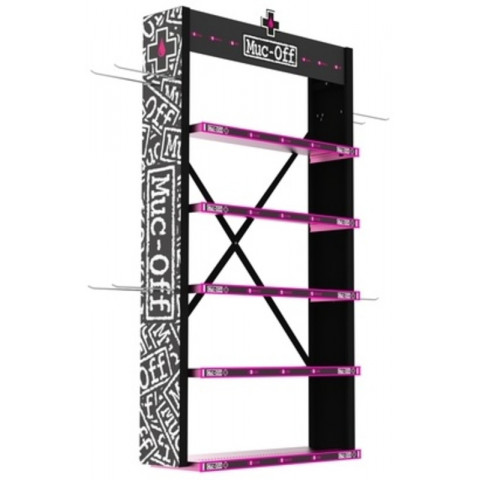 Présentoir premium MUC-OFF éclairé – double