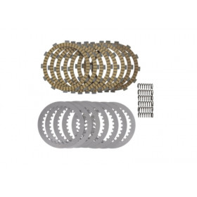 Kit disques garnis + lisses d'embrayage PROX